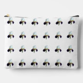 Sac Accessoire Iris Violet et Blanc (Recto)