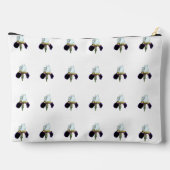 Sac Accessoire Iris Violet et Blanc (Verso)