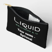 Sac Accessoire Noir Liquid Wellness & IV (Ouvrir)