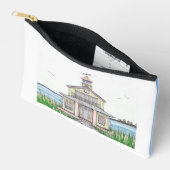 Sac Accessoire Petit Cottage de Plage (Ouvrir)