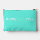 Sac Accessoire Petit Phare Turquoise (Verso)