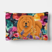 Sac Accessoire Petit - Red Chow JARDIN ZEN (Recto)