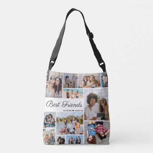 Sac Ajustable 12 Photo Collage Meilleurs Amis Pour Toujours (Dos)