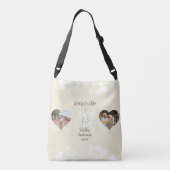 Sac Ajustable 13e anniversaire Mariage HeartCrossbo semblable (Dos)