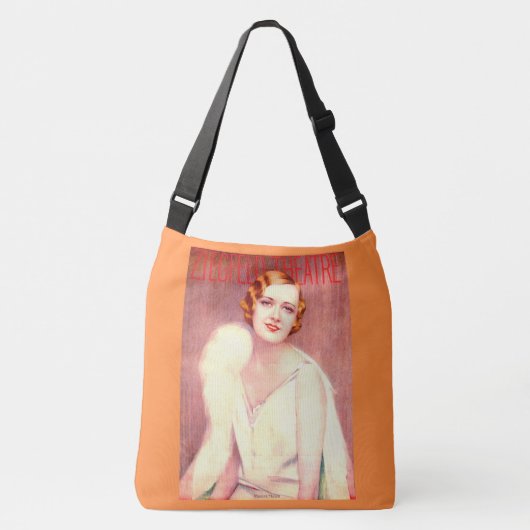 Sac Ajustable 1928 Ziegfeld Couverture du programme Théâtre Mari (Devant)