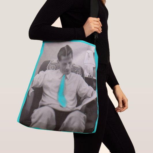 Sac Ajustable 1930 lecture du journal (De près)