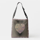 Sac Ajustable 22e anniversaire de Mariage Rose de coeur coppery (Dos)