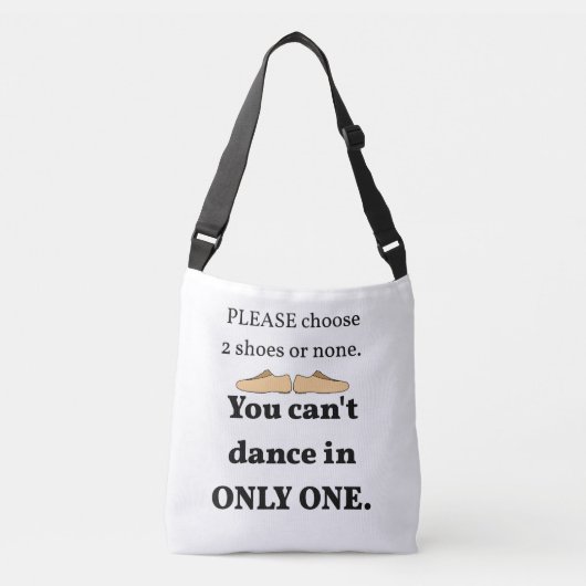 Sac Ajustable 2 Chaussures ou Aucune Blanche (Devant)