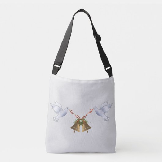 Sac Ajustable 2 colombes & Cloches (Devant)