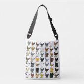 Sac Ajustable 49 poules de poulet (Devant)
