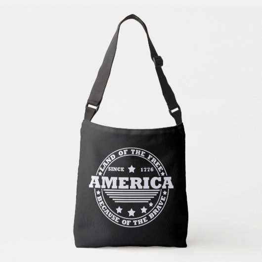 Sac Ajustable 4 juillet heureux (Devant)