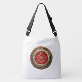 Sac Ajustable [600] Vegvisir - Viking Gold Magic Runic Compass (Devant)