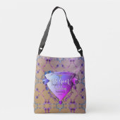 Sac Ajustable 6e anniversaire du Mariage Rose Amethyst (Dos)