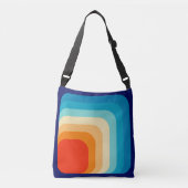 Sac Ajustable 70s Square Rainbow (Devant)