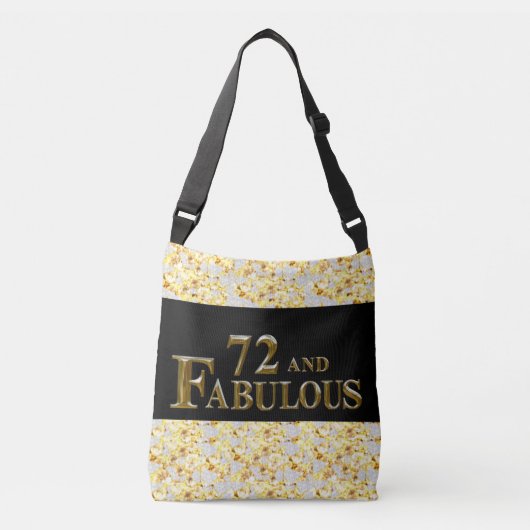 Sac Ajustable 72e anniversaire (Devant)