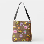 Sac Ajustable Abeille & Fleurs (Dos)