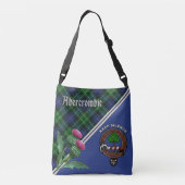 Sac Ajustable Abercrombie Clan Badge & Tartan (Dos)