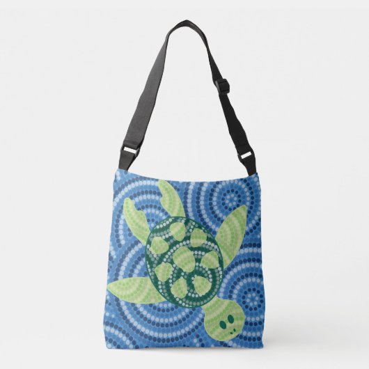 Sac Ajustable Aboriginal turtle (Devant)