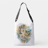 Sac Ajustable Abstract Egyptian Pharaoh Eye of Horus Mythology (Dos)
