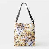 Sac Ajustable Abstrait arbre d'automne Motif moderne (Dos)