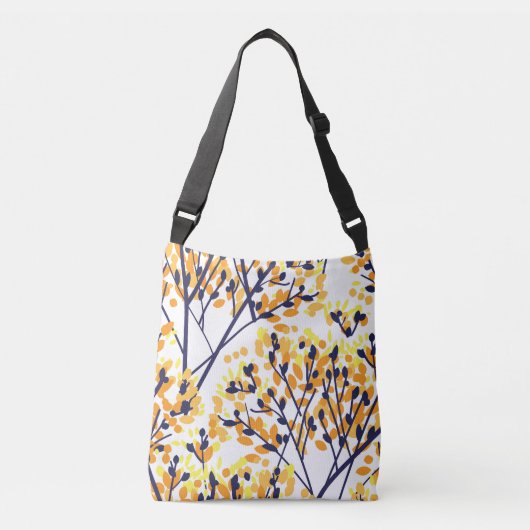 Sac Ajustable Abstrait arbre d'automne Motif moderne (Devant)