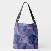 Sac Ajustable Abstrait bleu et violet (Devant)
