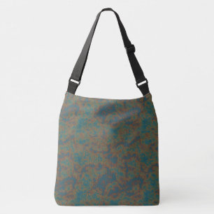 Sac Ajustable Abstrait de rouille turquoise