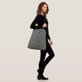 Sac Ajustable Abstrait de rouille turquoise (Sur le modèle)