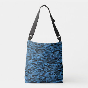 Sac Ajustable Abstrait Motif bleu noir
