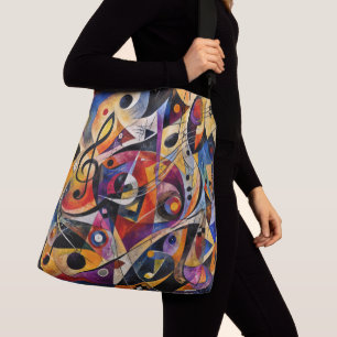 Sac Ajustable Abstrait Musical Style Kandinsky