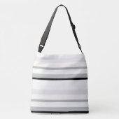 Sac Ajustable Abstrait noir, blanc et vert (Dos)