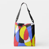 Sac Ajustable Abstrait rouge (Dos)