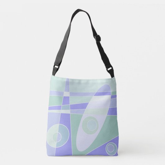 Sac Ajustable Abstrait Surf Pastel Purple Green (Dos)