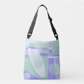 Sac Ajustable Abstrait Surf Pastel Purple Green (Devant)