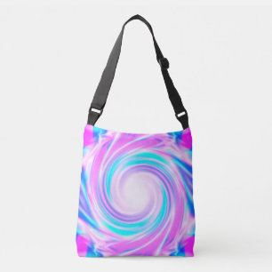 Sac Ajustable Abstrait tourbillon pastel violet couleurs imprime