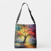 Sac Ajustable Abstraite nature spirituelle Arbre de vie (Dos)