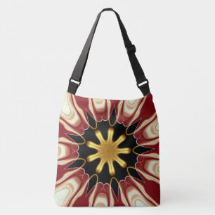 Sac Ajustable Achempong : Starburst   Luxe Deep Crimson & Or 