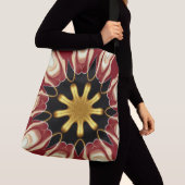 Sac Ajustable Achempong : Starburst | Luxe Deep Crimson & Or  (De près)