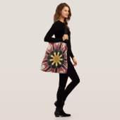 Sac Ajustable Achempong : Starburst | Luxe Deep Crimson & Or  (Sur le modèle)