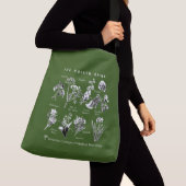 Sac Ajustable ACMT Poison Garden Vert (De près)