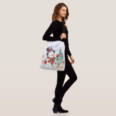 Sac Ajustable Adables Bunnies Et Arbre De Snowman Noël (Sur le modèle)