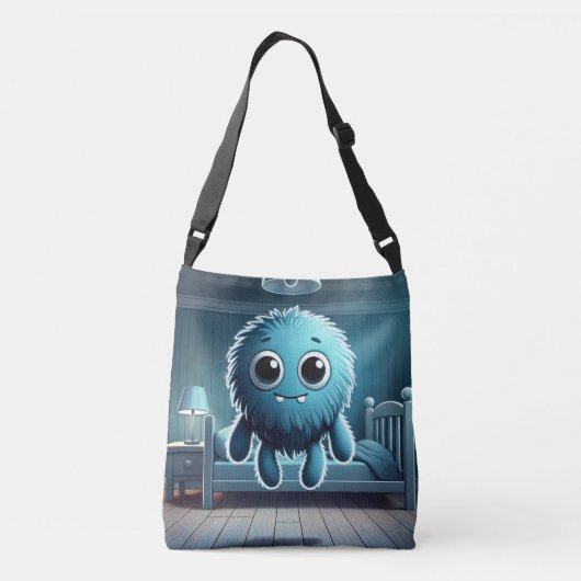 Sac Ajustable Adorable Blue Fluffy (Dos)