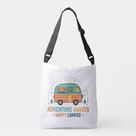Sac Ajustable Adventure Attend Happy Camper (Devant)