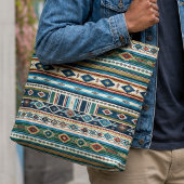 SAC AJUSTABLE "AGUA" IMPRESSION DE STYLE MEXICAIN