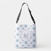 Sac Ajustable Aiguilles monogrammes bleu côtier (Dos)