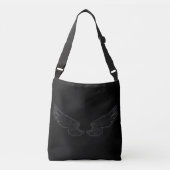 Sac Ajustable Ailes noires d'ange de Falln (Devant)