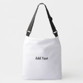 Sac Ajustable Ajouter Texte Imprimé Noir Texte Mariage Party Sho (Devant)