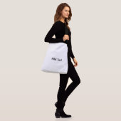 Sac Ajustable Ajouter Texte Imprimé Noir Texte Mariage Party Sho (Sur le modèle)