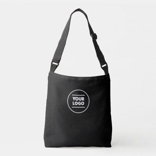 Sac Ajustable Ajouter votre logo (noir et blanc) (Devant)