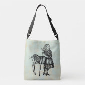 Sac Ajustable Alice avec Fawn Alice au pays des merveilles (Dos)